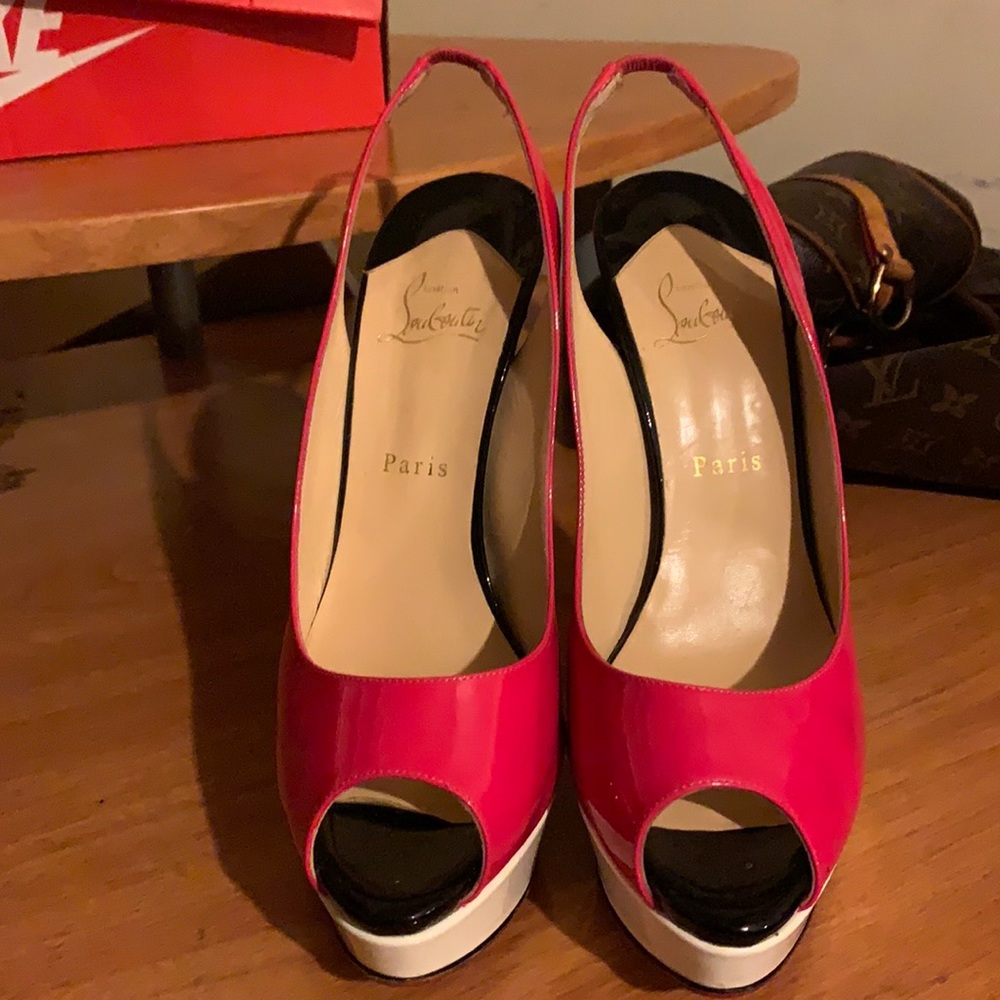 Authentic Christian Louboutin sandals.